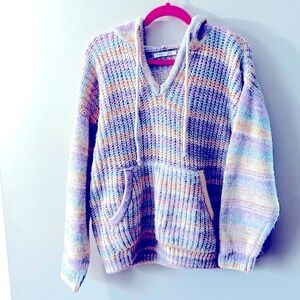 Striped Hooded Sweater